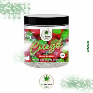 Pot Cmagik Fraise Bonbon 1GR Poudre énergisante à diluer
