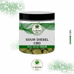 Pot Fleurs CBD Sour Diesel Big Bud Greenhouse 10GR